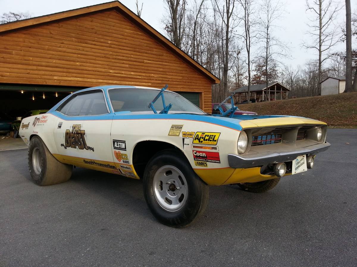 eBay Deal of The Day Original 1970 Hemi Cuda Race Car Mopar