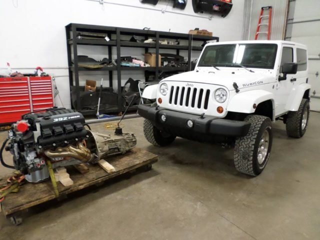 Deal Of The Day: SRT  Hemi-Powered Jeep Wrangler Up For Sale - Mopar  Connection Magazine | A comprehensive daily resource for Mopar enthusiast  news, features and the latest Mopar techMopar Connection