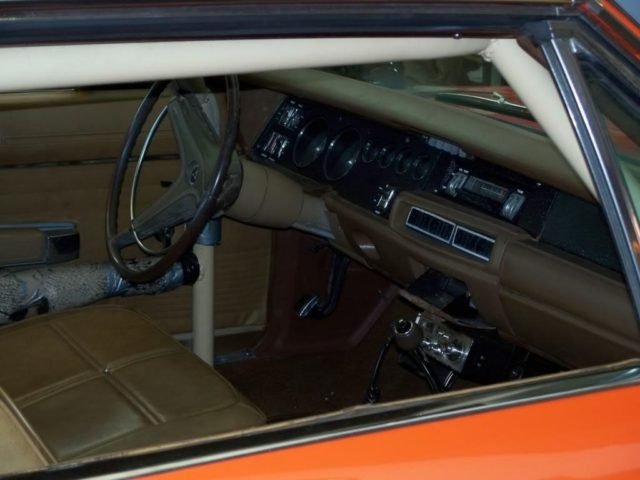 1969 dodge charger general lee interior