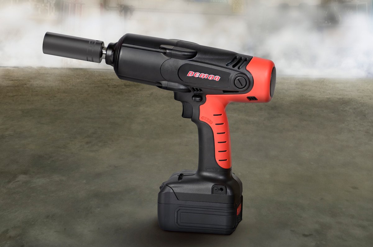 In collaboration with Dodge, Snap-on Business Solutions delivers what customers need to take the 2018 Dodge Challenger SRT Demon from the street to the drag strip and back again. This is a special, limited-production set of tools for the Dodge Challenger SRT Demon that includes this cordless impact wrench with charger.