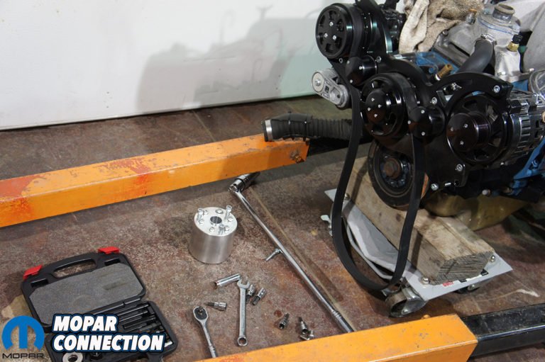 Gallery CVF Power Steering Pump Adapter to a Flaming River HiRev Pump