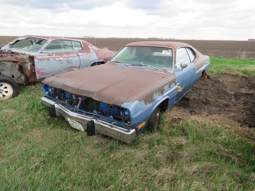 1973 Plymouth Duster 318; $300