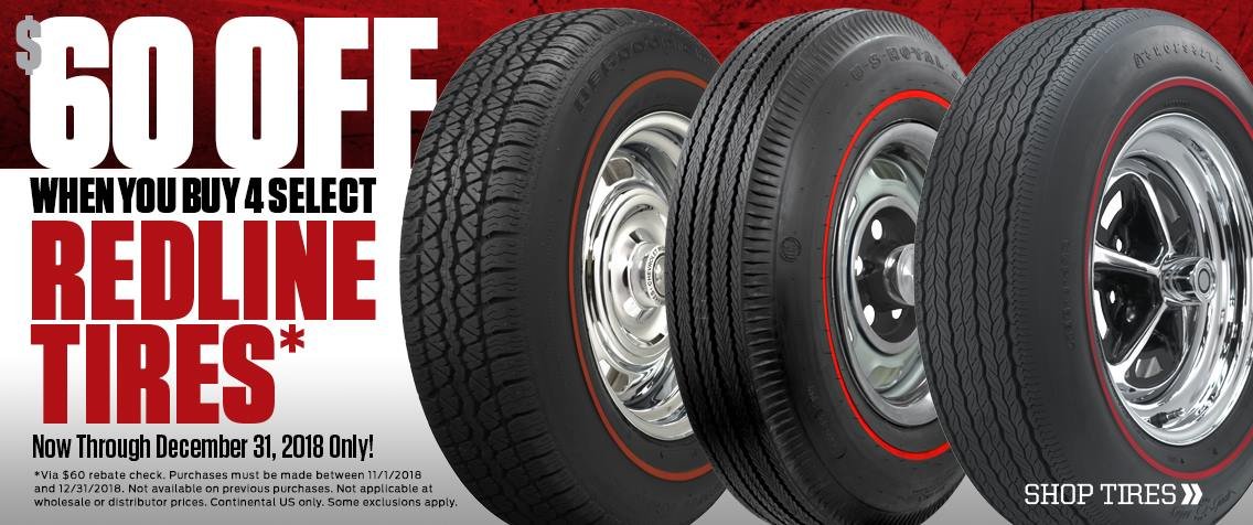 Save $60 Off Coker Redline Tires - Mopar Connection Magazine | A ...