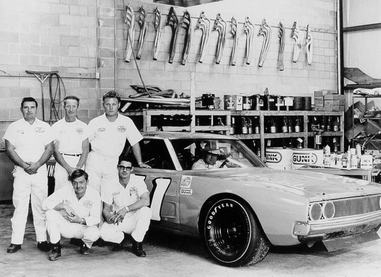 K&K Dodge and crew in shop