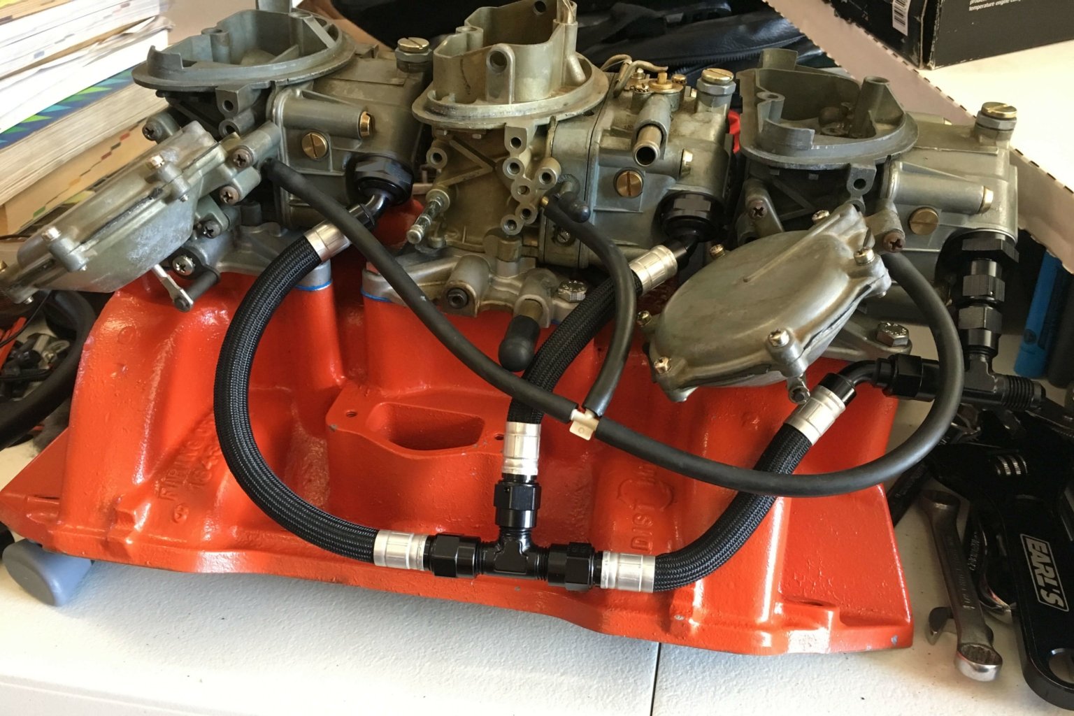 Earl's New SixPack Mopar 6 AN Fuel Line Kits Mopar Connection