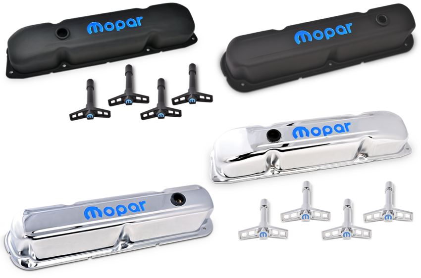New Mopar Valve Covers And Wing Nuts For Big And Small Blocks Mopar