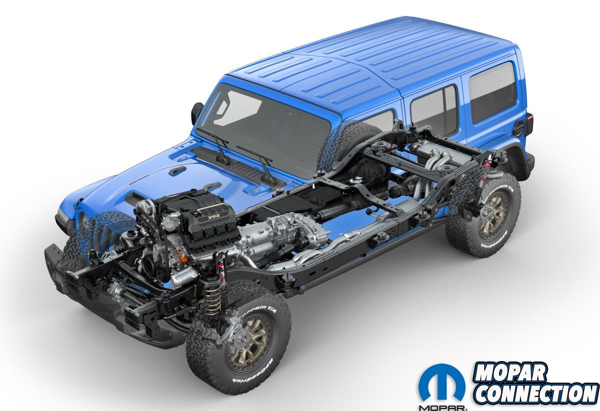 2021 Jeep Wrangler Rubicon 392 ghosted Chassis