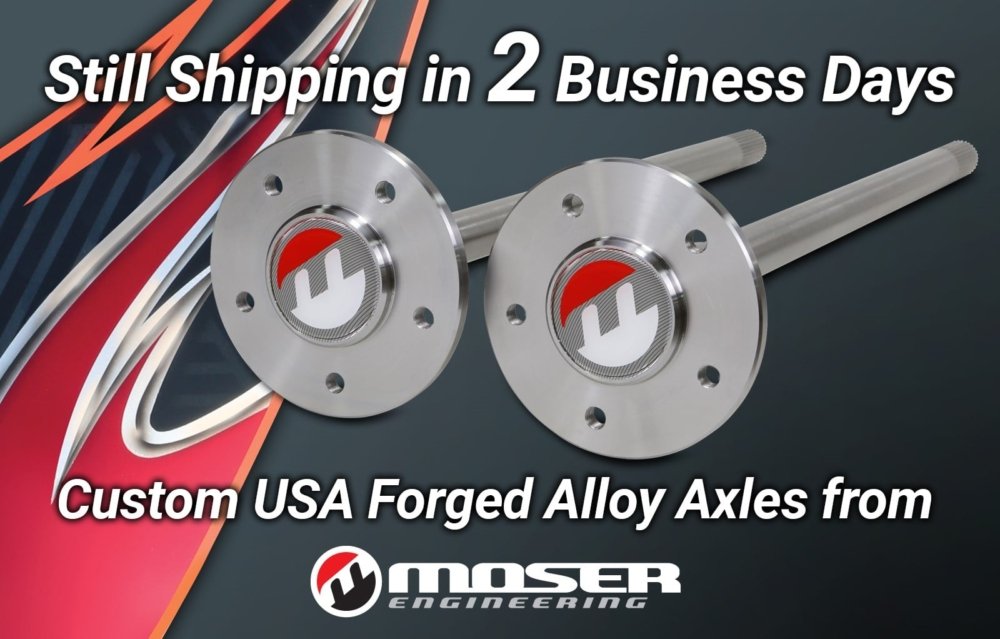 Video Moser Engineering's Incredible 2Day Custom Axle Delivery