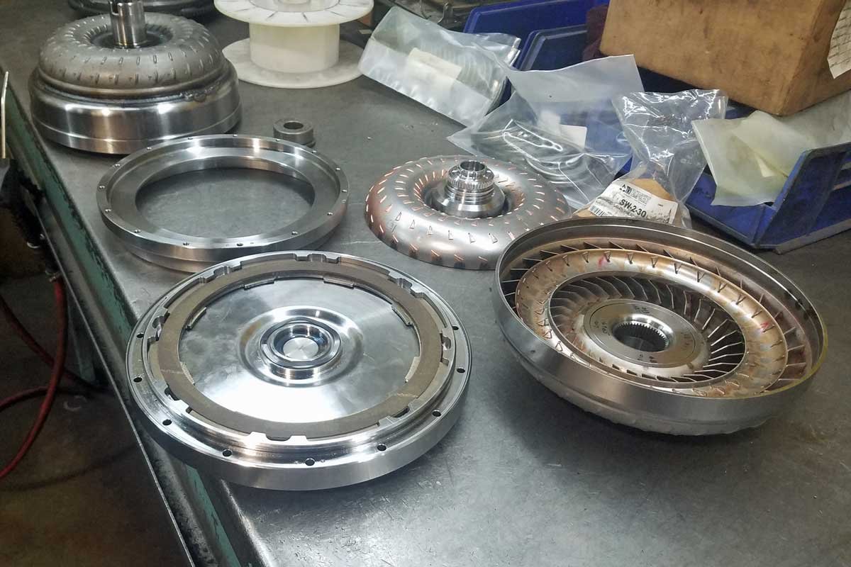 TCI Automotive Triple Disc, Bolt-Together 8HP70 Torque Converter ...