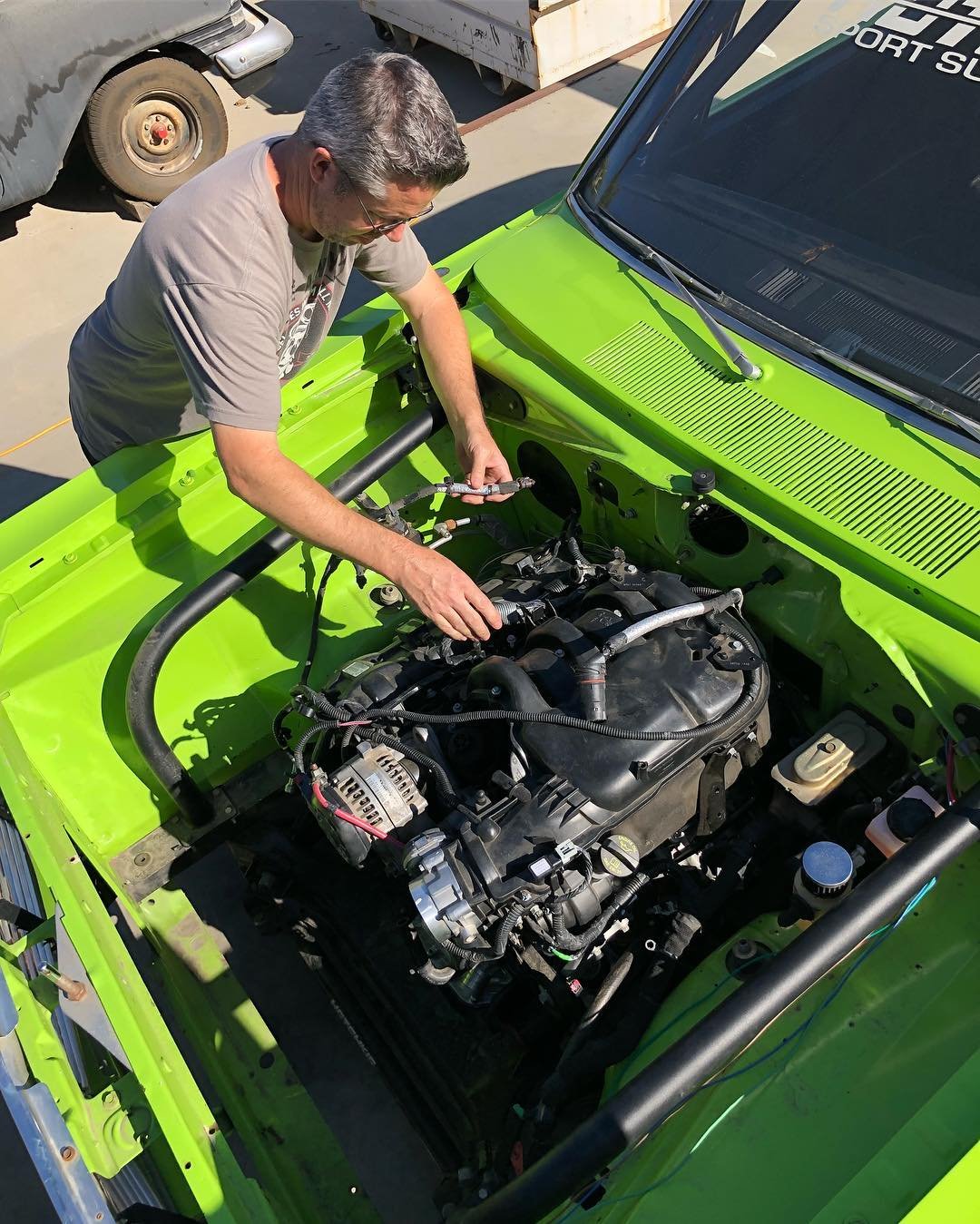 Video Redline Gauge Works' V6Swapped Valiant Lives Mopar Connection