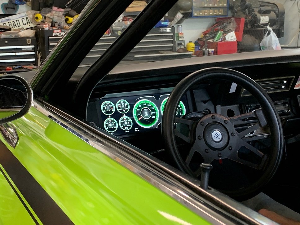 Redline Gauge Works Teases New AutoMeter INvision LCD Display For A