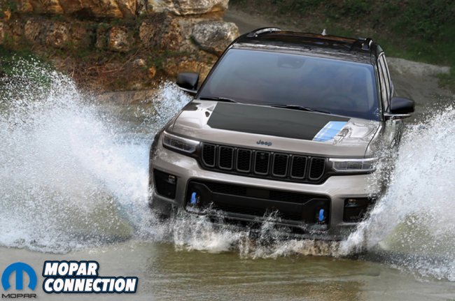 2022 Jeep® Grand Cherokee Trailhawk 4xe delivers up to 24 inche