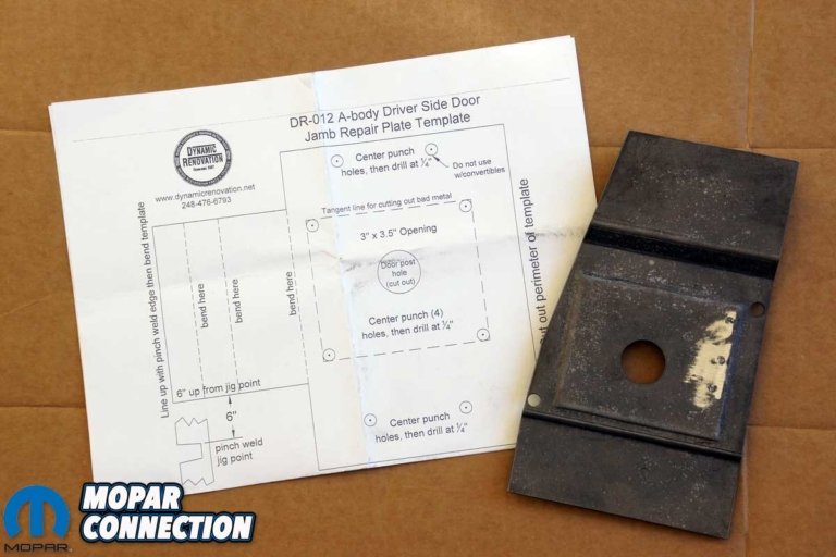 Gallery Install a Classic Industries ABody Door Jamb Repair Plate