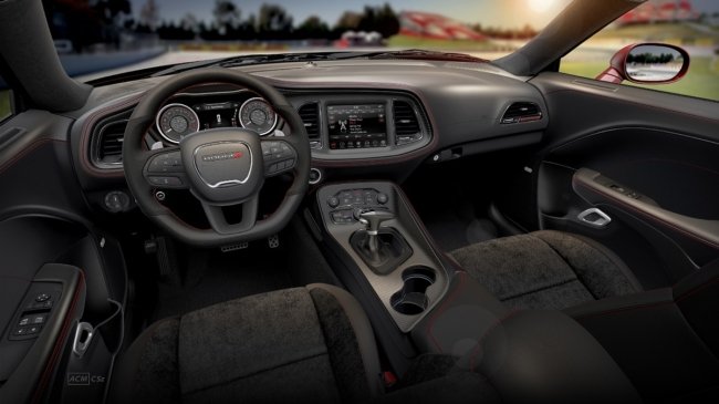 2023 Dodge Challenger Shakedown interior.