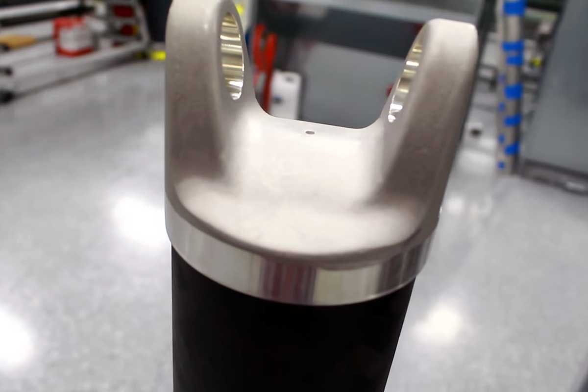 Video QA1 Lightweight Carbon Fiber Driveshaft Mopar Connection