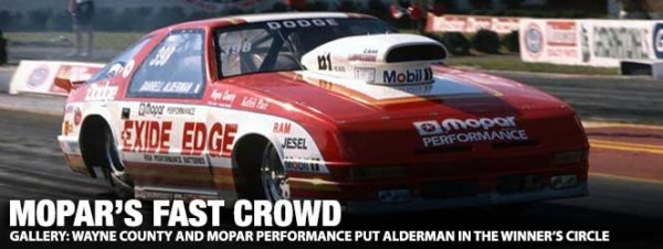 George Asche Gallery: Wayne County & Mopar Performance put Alderman in the Winner’s ...