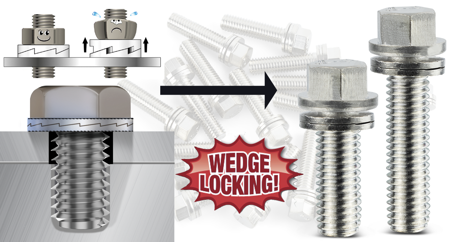 Proform's New Nickel Plated WedgeLocking Header Bolts Mopar