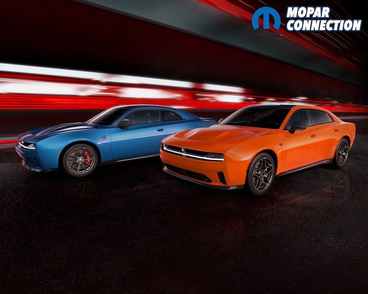 The Dodge Charger Daytona Scat Pack (shown in Bludicrous) and Do