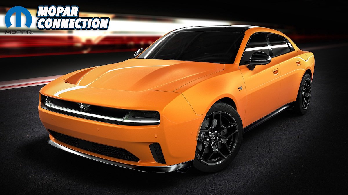 All-new four-door Dodge Charger Daytona R/T, shown in Peel Out e