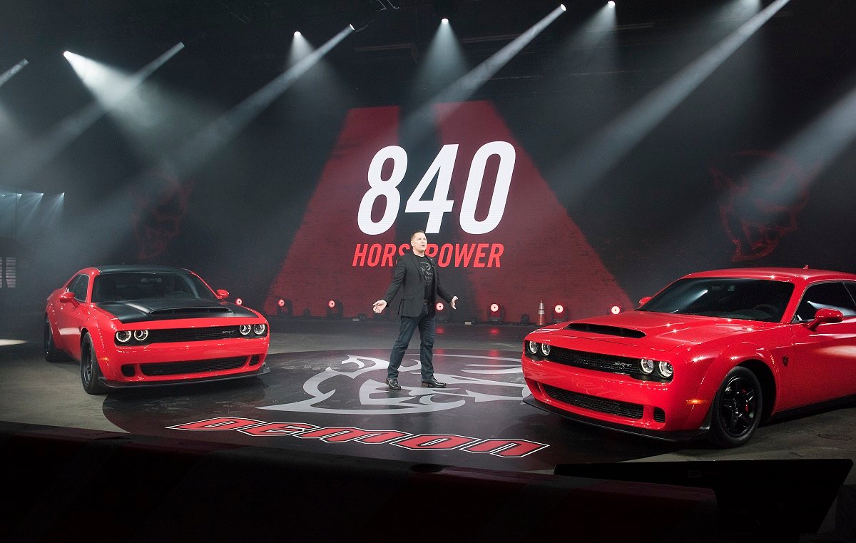 840-horsepower 2018 Dodge Challenger SRT Demon debuts in New York